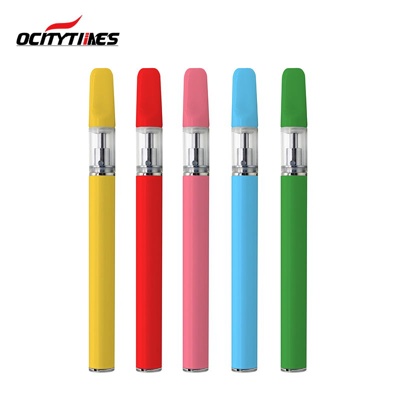 O8 dầu băm 1.0ml bút vape dùng một lần màu xanh lá cây